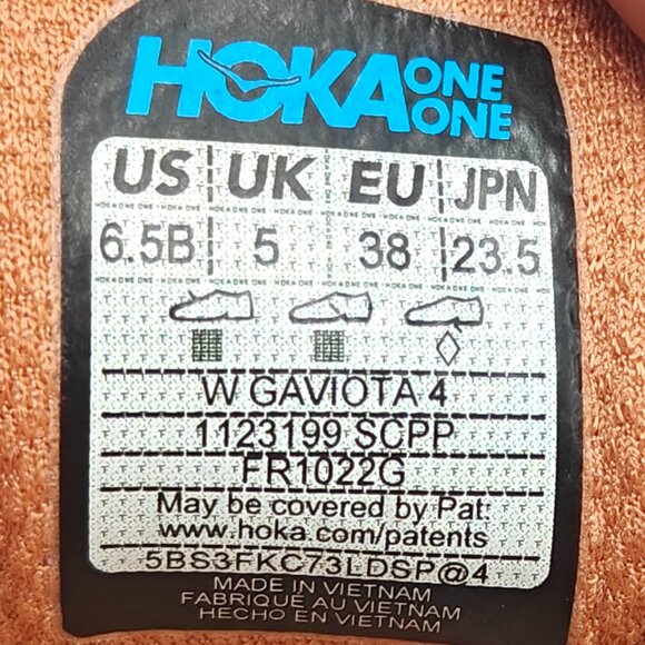 Hoka One One Gaviota 4 Women's Running Shoes - Picture 11 of 11